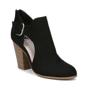 FERGALICIOUS by Fergie Cut Out Booties in Black